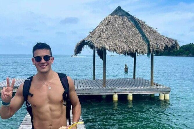 5 islands tour to rosario Islands with snorkeling activity! - Stop 4: Cholon (Islas del Rosario) for Music, Drinks, and Water-Party Energy