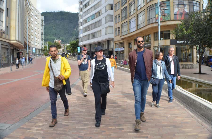 Bogotá: 3-Hour Private Tour of La Candelaria - First Stop Energy: Chorro de Quevedo Square