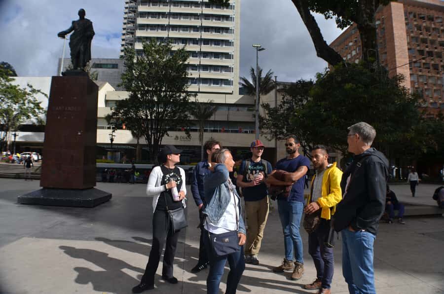 Bogotá: 3-Hour Private Tour of La Candelaria - Santander Square and the 7th Avenue Skyline Moment