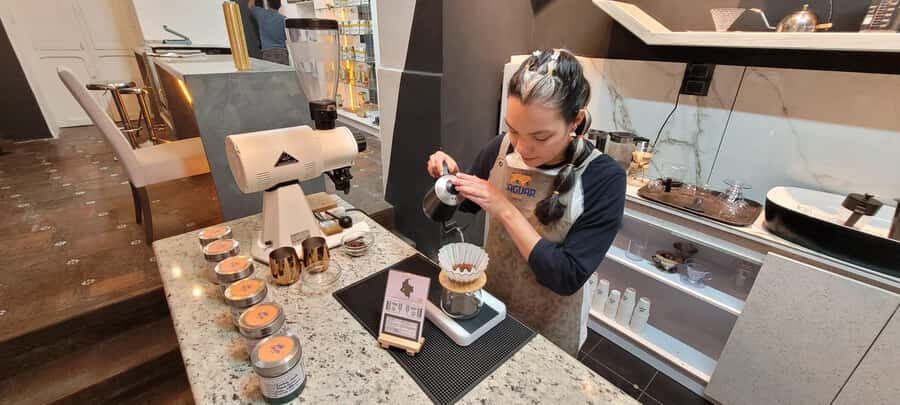 Bogota: Coffee Tasting, Roasting, Filtration & Espresso Tour - Art latte experience: the fun side of technique