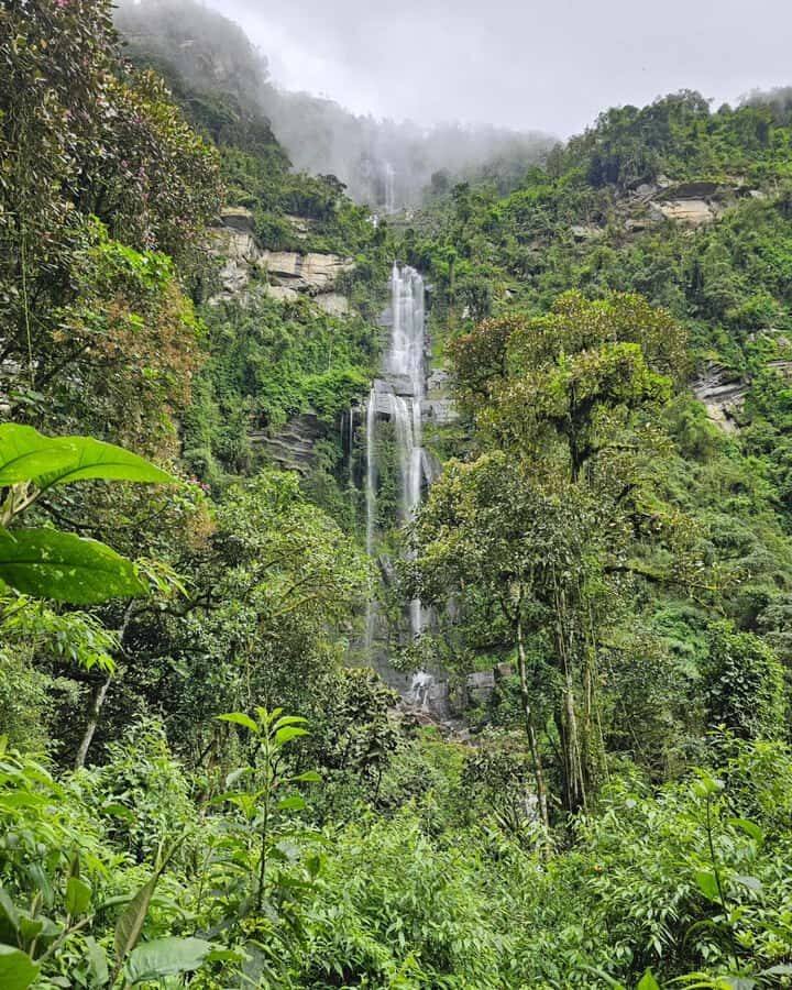 Bogota: Hike to La Chorrera Waterfall, El Chiflón and Guadalupe Hill - Cerro de Guadalupe: a 15-meter statue and panoramic Bogota views