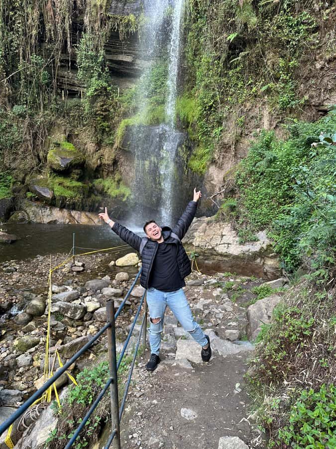 Bogotá: Visit Colombia's Highest Waterfalls & Guadalupe Hill - El Chiflón: the warm-up waterfall stop