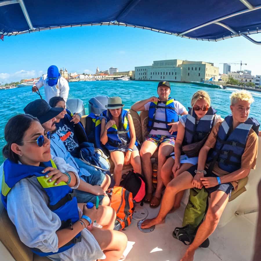 Cartagena: 5 Island Boat Tour with Night Bioluminescent Stop - Bocachica fort stop: quick views with real Cartagena history energy