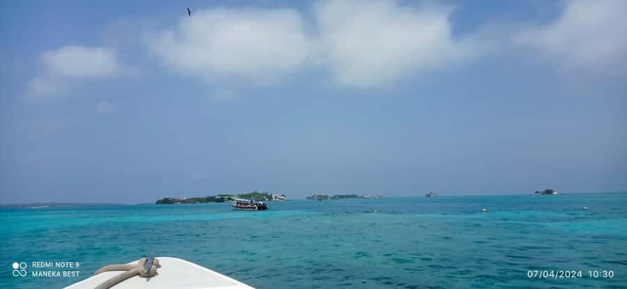 Cartagena: 5 ISLANDS by speedboat with SNORKELING & LUNCH - Rosario Islands Snorkeling and Reef Photo Time