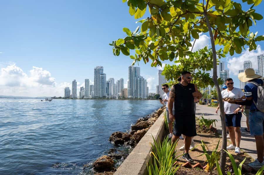Cartagena: CITY TOUR IN ENGLISH, Old city, Monuments, Castle - Bocagrande and the bay viewpoints: warm-up stops with real payoff