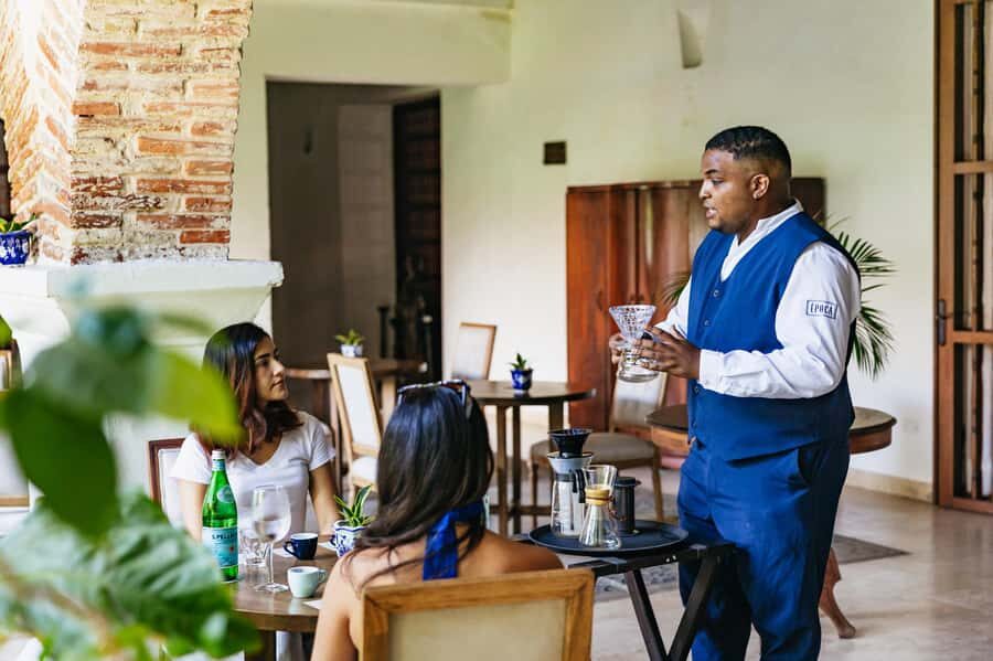 Cartagena: Coffee Tasting - Pickup area rules around Manzanillo del Mar hotels