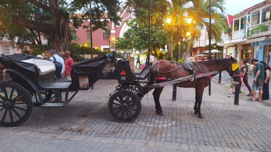 Cartagena: COLLONIAL HORSE DRAWN CARRIAGE by THE OLD CITY - Why a horse-drawn carriage is smart in Cartagena’s Old City