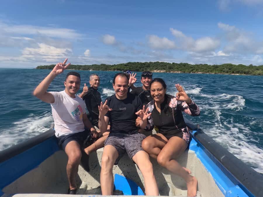 Cartagena: Scuba Diving Day Trip at Playa Blanca with Lunch - The reef session: what happens before you go underwater