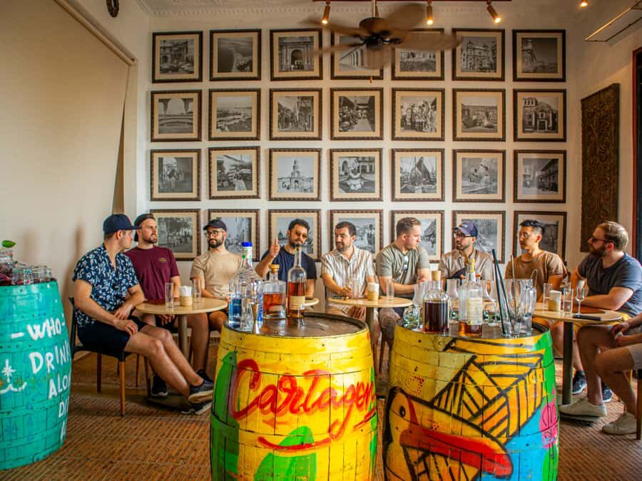 Cartagena: The Legendary Colombian Rum and Chocolate Tasting - El Arsenal: The Rum Box is a clever starting point