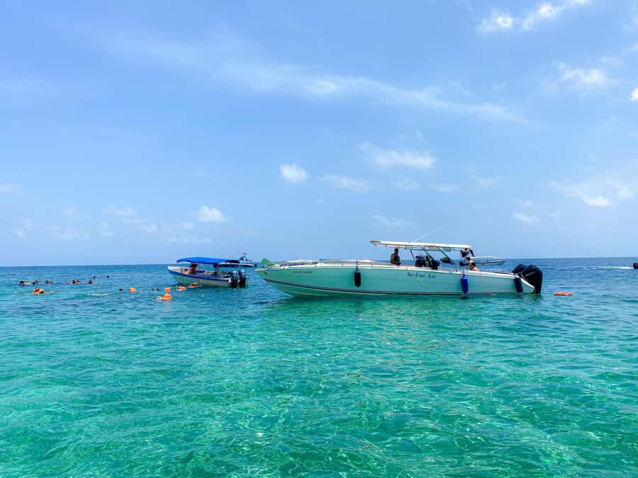 Cholon Forever Boat Party - Boat setup: small group, stereo sound, and cooler time