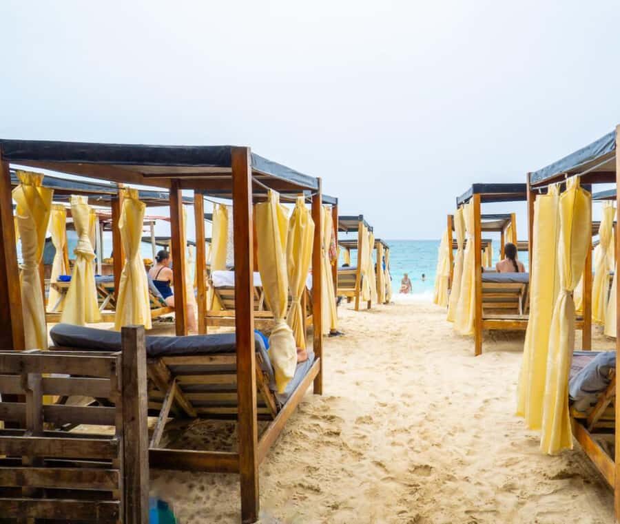Daytour to Playa Tranquila VIP with Parasols, Lunch by bus! - Playa Blanca at Playa Tranquila: VIP parasols and real-world vibes