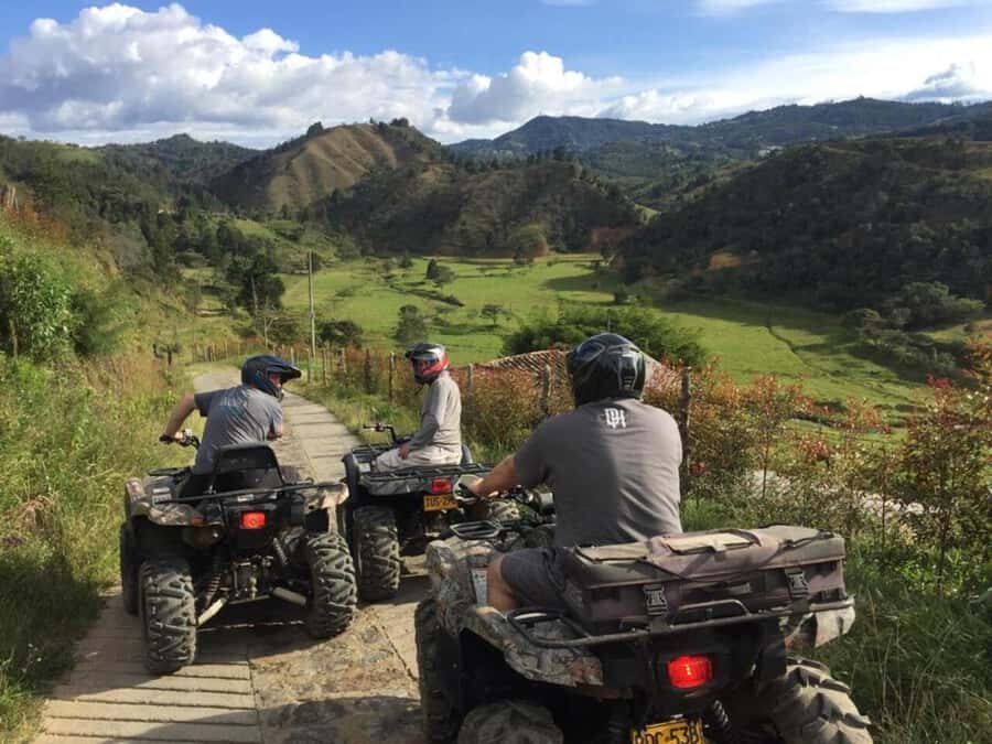 Extreme XL ATV Adventure in Guarne - Your quad bike ride: trails, rivers, and viewpoint energy