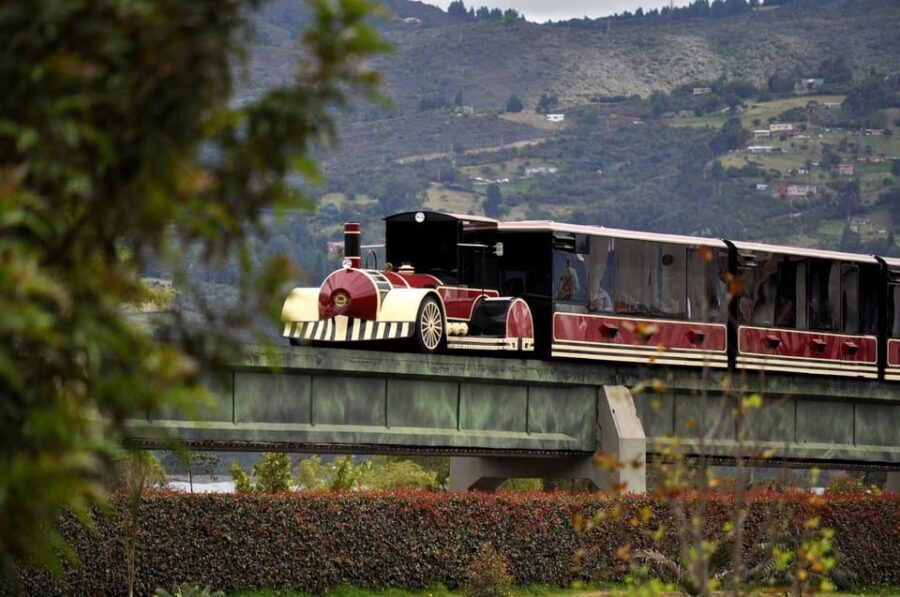 From Bogota: Jaime Duque Park and zoo with ticket included - Iron City and the panoramic train ride: where the day slows down