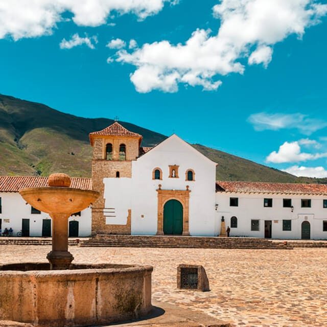 From Bogota: Villa de Leyva Day Magic Town Tour - Pozos Azules: plan for photos, water-look color, and time limits