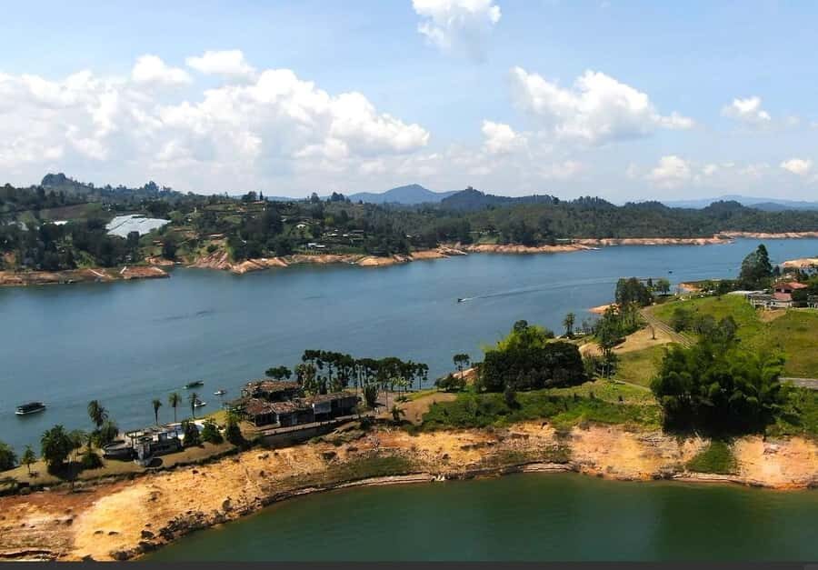From Guatape: Pablo Escobar Mansion, Paintball & Boat Ride - Traditional village stop: the part that adds context