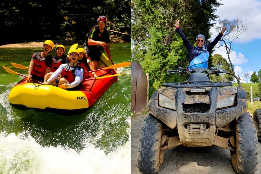 From Medellín: ATV Ride and Rafting Experience Combo Tour - From hotel pickup to rainforest: how the day starts