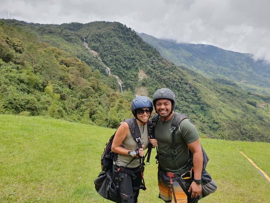 From Medellín: Paragliding and Rafting Combo Tour - What to pack for a canyon-to-raft day in Antioquia