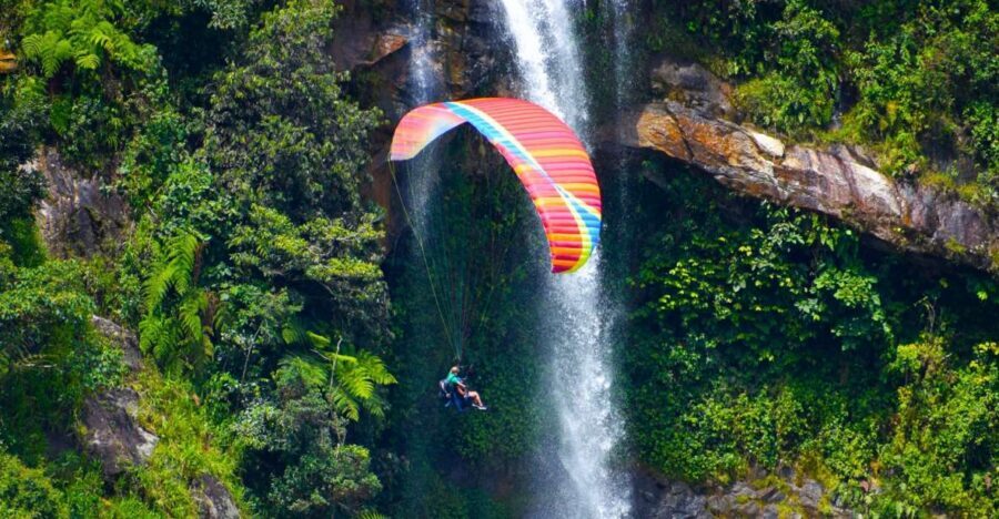 From Medellin: Private Paragliding Tour Over Waterfalls - What’s included for $157: is it good value?