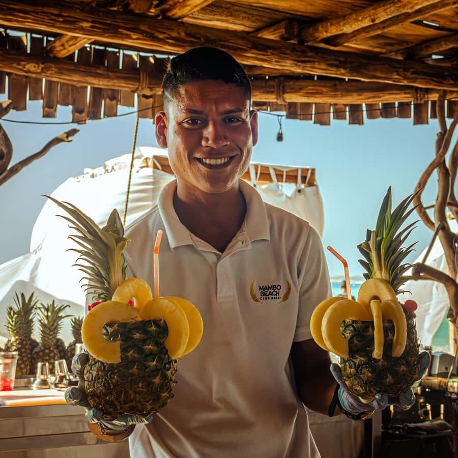 Full day at Isla baru playa blanca in Mambo Beach club - The guide and the vibe: how the day feels in motion