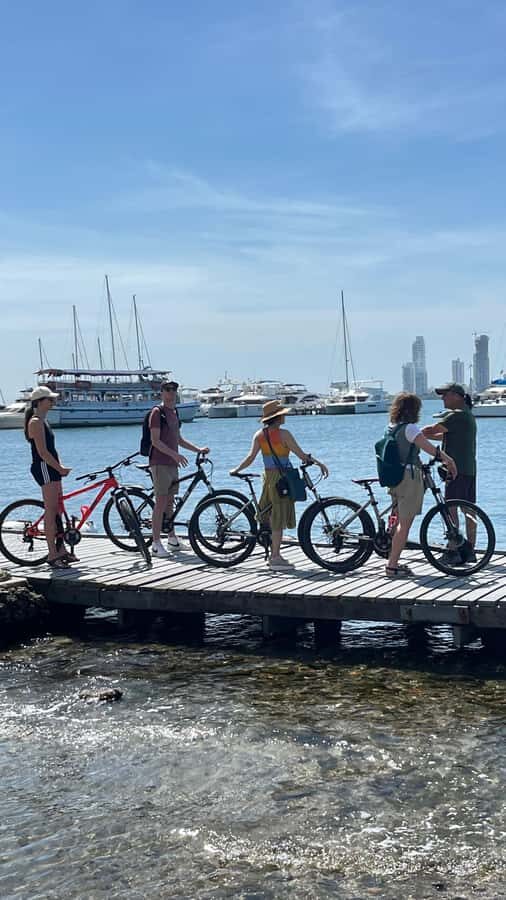 FUN BIKE RIDE WITH LUNCH AT ANTHONY BOURDAIN FAVORITE SPOT - Meeting point in Cartagena: Cra 20 #24-156 and how the day flows