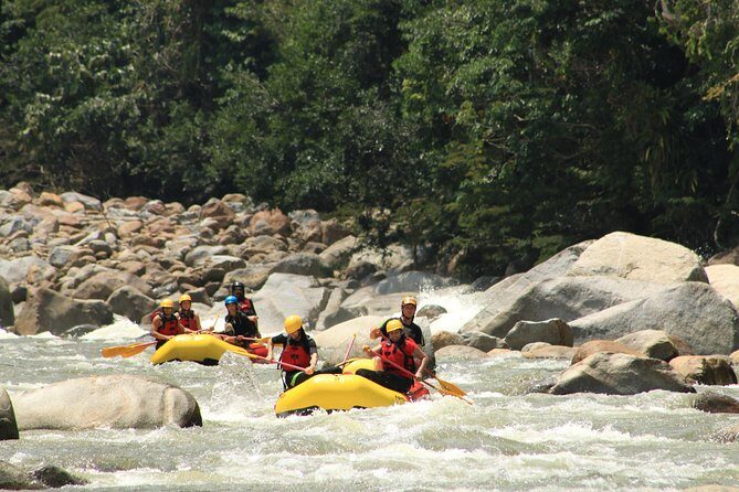Fun White Water Rafting (Optional Paragliding) Private Tour from Medellin - Playa Loca prep: helmets on, nerves off