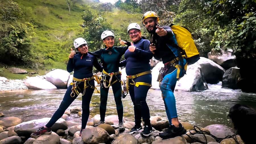Guatapé Canyoning Adventure: Crystal Waters and Wildlife - Gear up and hike: your first 30 minutes set the tone