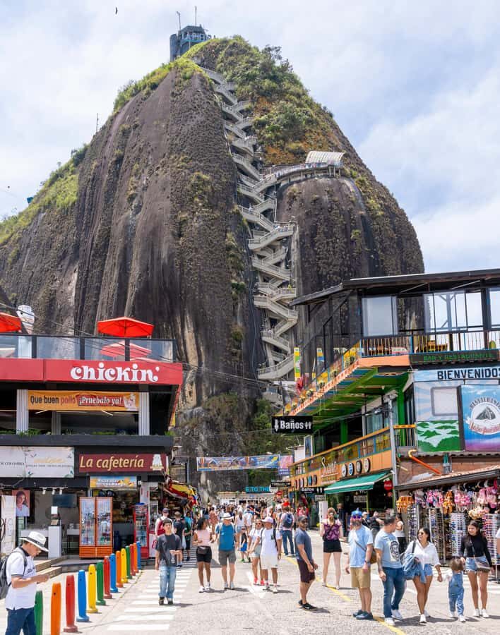 Guatapé Tour by Chiva + Visit to Pablo Escobar's Hacienda - The Rock of Guatapé: photos, guided time, and optional climbing