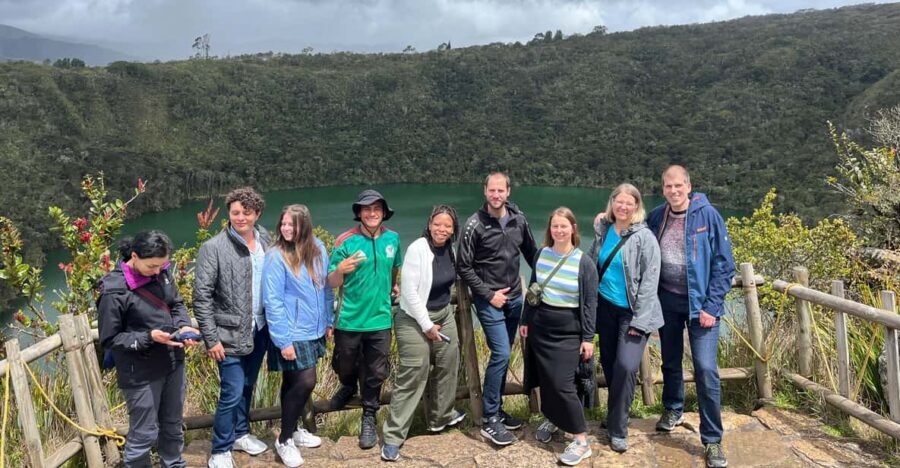 Guatavita: Tour to Guatavita Lagoon, the Village and Casa Loca - Viewpoint stop: the quick photo break with long payoff