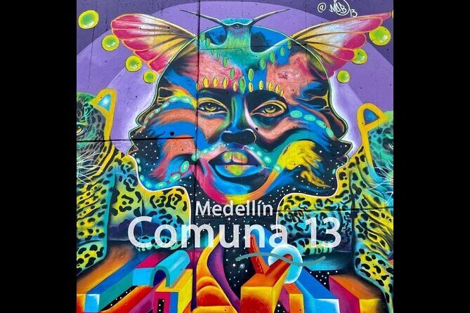 Medellín: Comuna 13 Tour with Spray Painting and ice cream - Stop 1 at Cra. 109 #38a-11: Murals, Alleys, Music, and a Viewpoint That Changes Everything