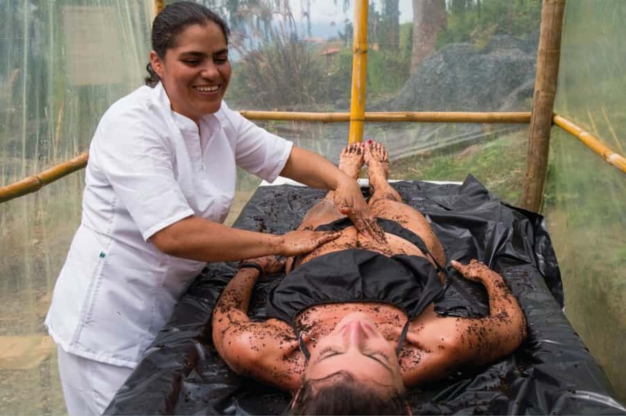 Medellin: Mountain Bike Coffee Farm Tour and Spa Experience - Coffee steam bath and Turba spring water massage: what the spa part actually feels like