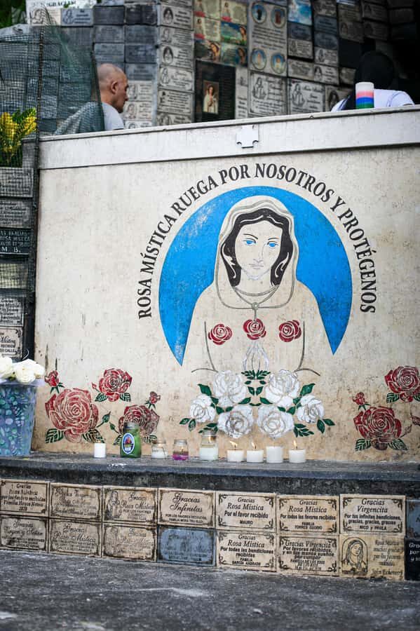 Medellín: Pablo Escobar Tour incl. museum & transportation - Virgen Rosa Mystica: a calm photo stop before the heavier sites