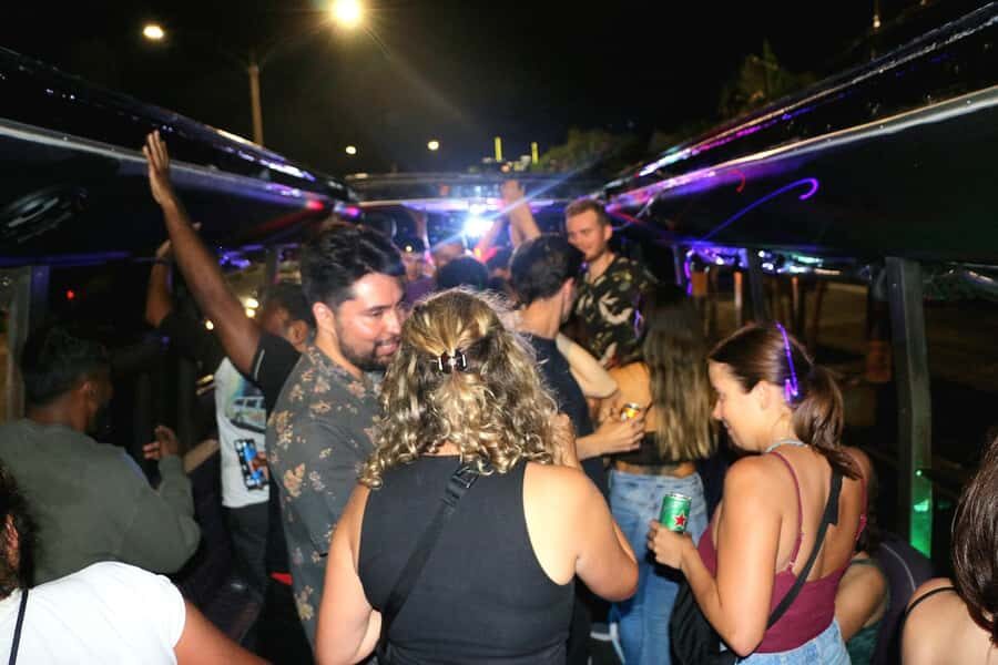 Medellin: Rumbero Party Bus with all the beer you can drink - A party bus that gets you dancing without begging
