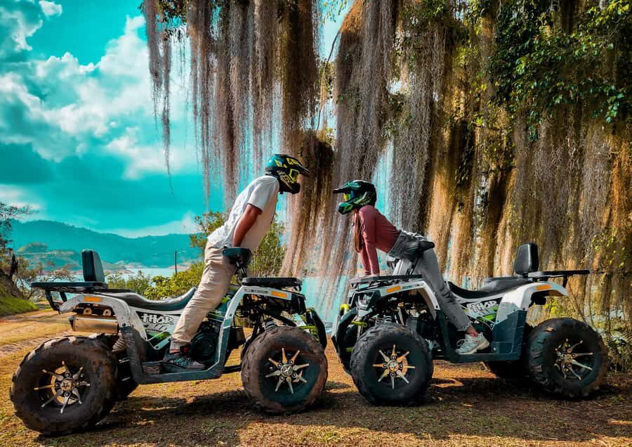 Pablo Escobar Mansion+Paintball+Boat+ATV (Private Guatape) - Finca La Manuela: shooting range, walking, and ATV time