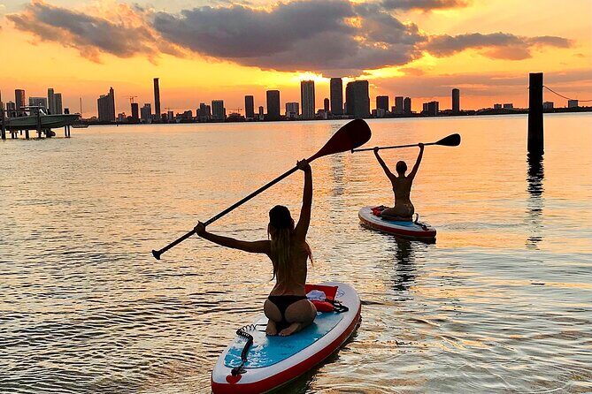 Paddleboard Tour - LED-Lit Sunset Paddleboarding Over El Laguito