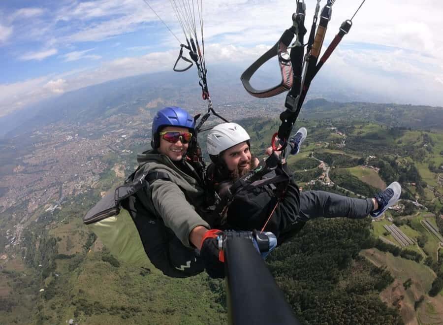 Paragliding Medellin with Transportation and free Videos - Medellín From Above: What the 15-Minute Flight Really Delivers