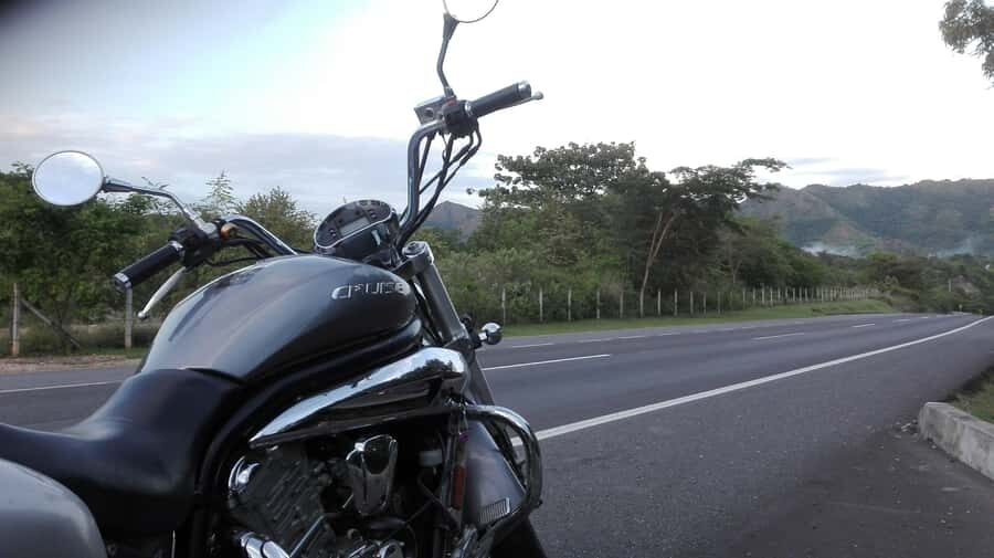 Private Tour on a 1100cc Cruiser Motorcycle - La Virgen de Yanaconas (Lady of the Andes): calm, spiritual, and scenic