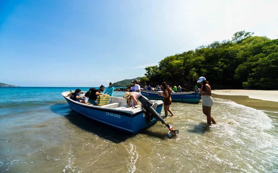 Santa Marta and Tayrona Park Day Trip - Lunch in a Tayrona day-trip style: fish, patacón, and coconut rice