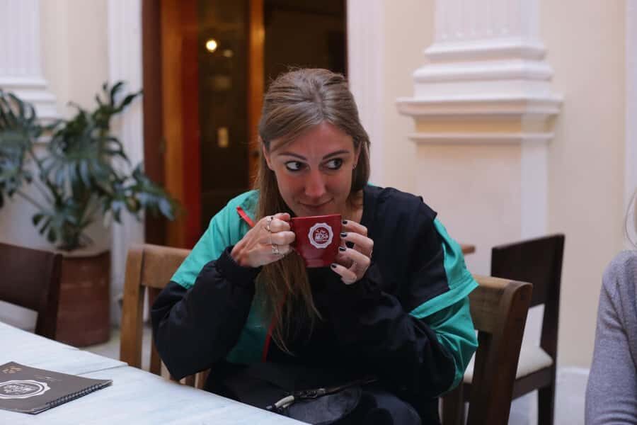 Shared Tour Bogota's Street Local Food - European influence shows up in more than one place