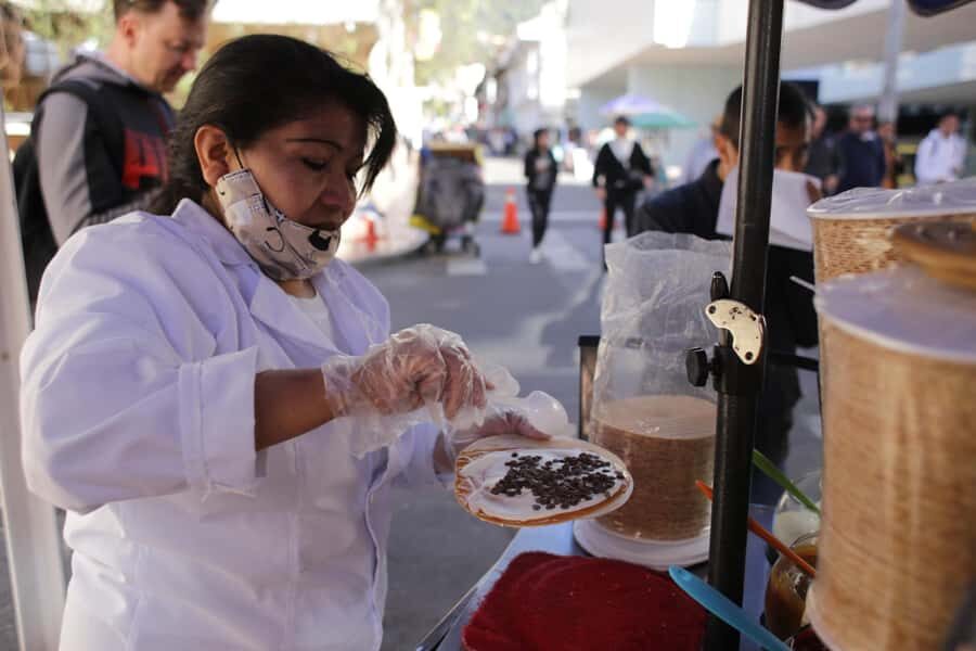 Shared Tour Bogota's Street Local Food - What you actually pay for: $13 tour plus food you choose