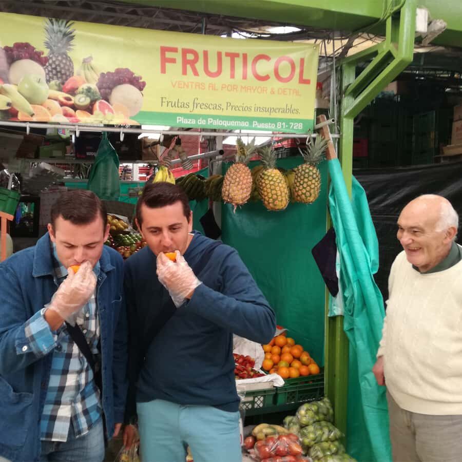 Shared Tour of Colombian Exotic Fruit at Paloquemao Market - Meeting at Cl. 19 #25-57: quick start, no wandering