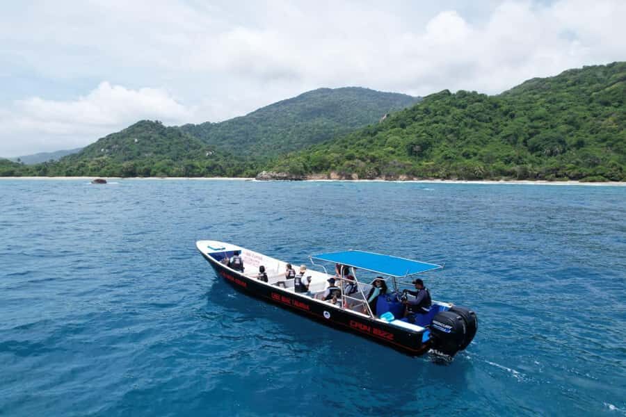 SPEEDBOAT TOUR TO TAYRONA CRISTAL BEACH - What to bring so the day feels easy (not annoying)