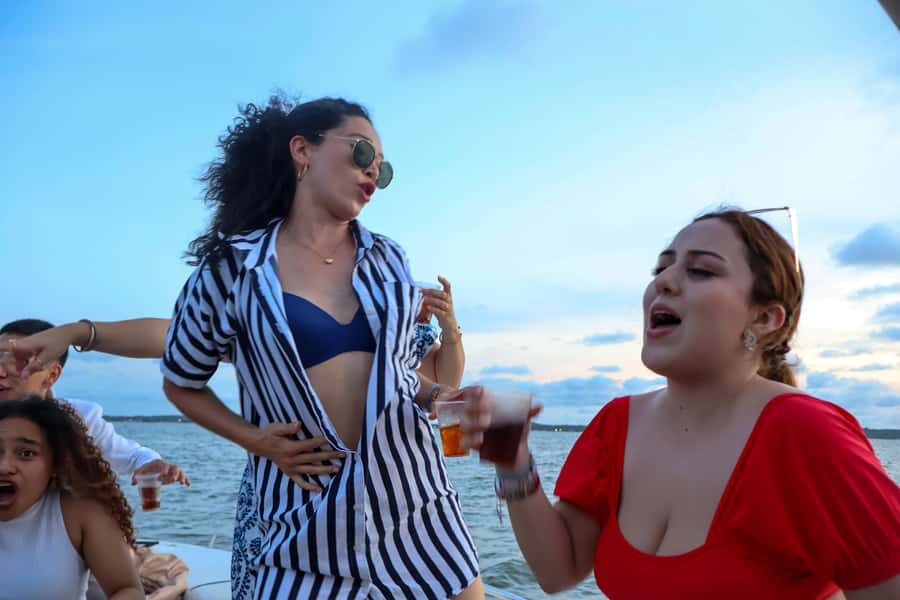 The best sunset tour in the bay: Open bar party & fun - Music and entertainment that keep the trip from feeling slow