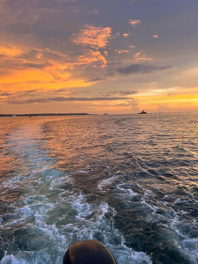 The best sunset tour in the bay: Open bar party & fun - How the 3-hour bay route works in real life